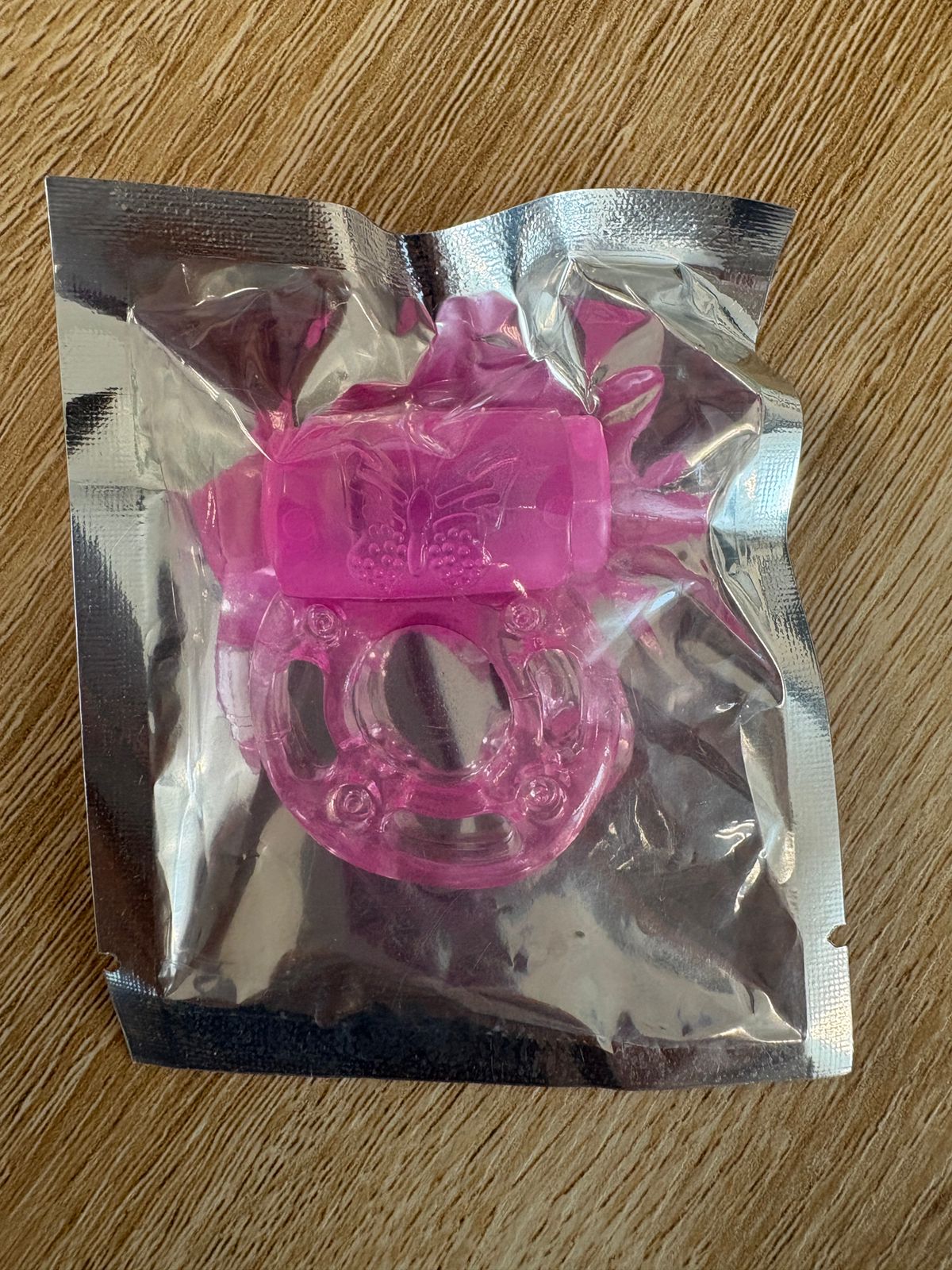 Anillo vibrador desechable